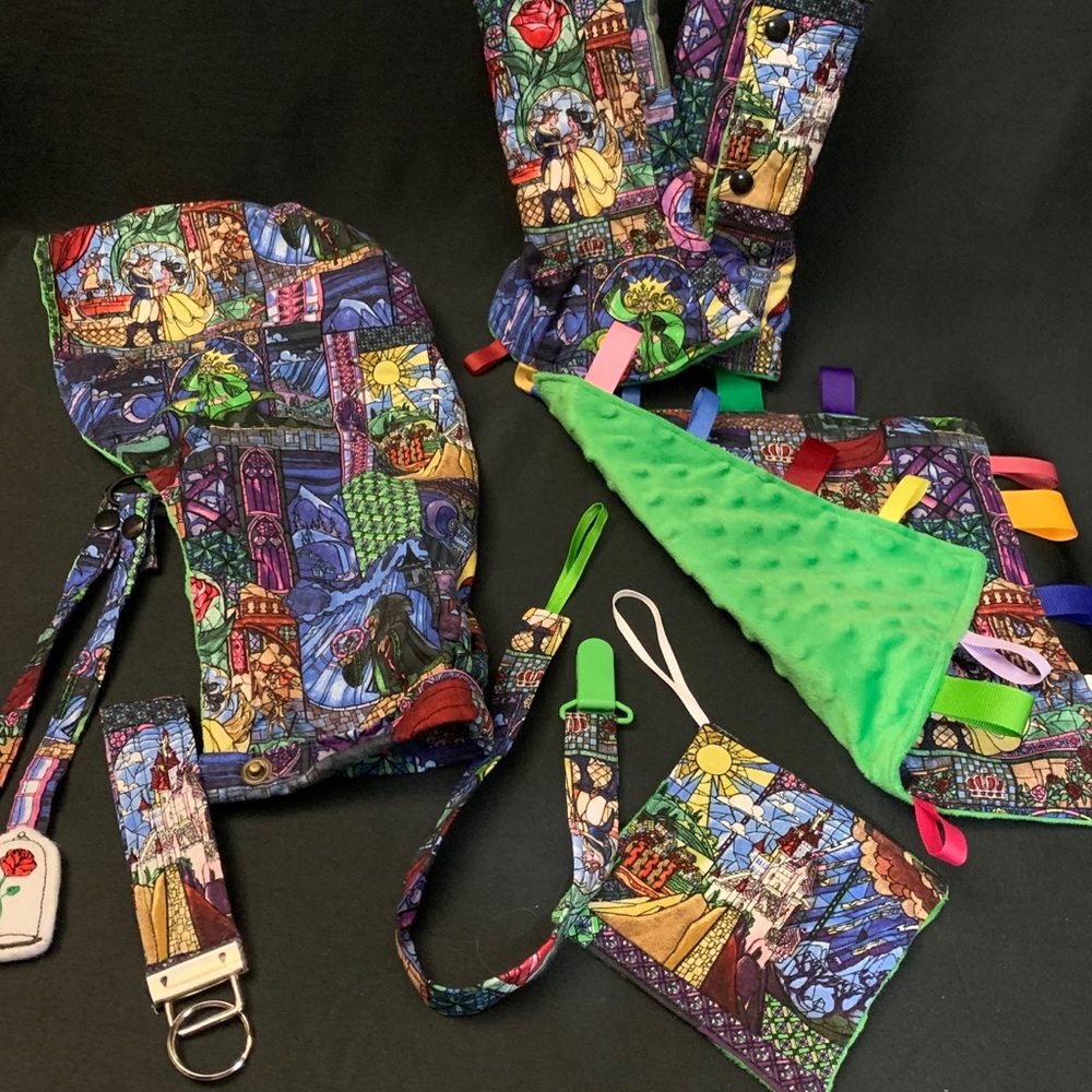 Custom Tula Accessory Set - Beauty & the Beast